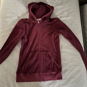 Juicy Couture Velvet Zip-up Jacket